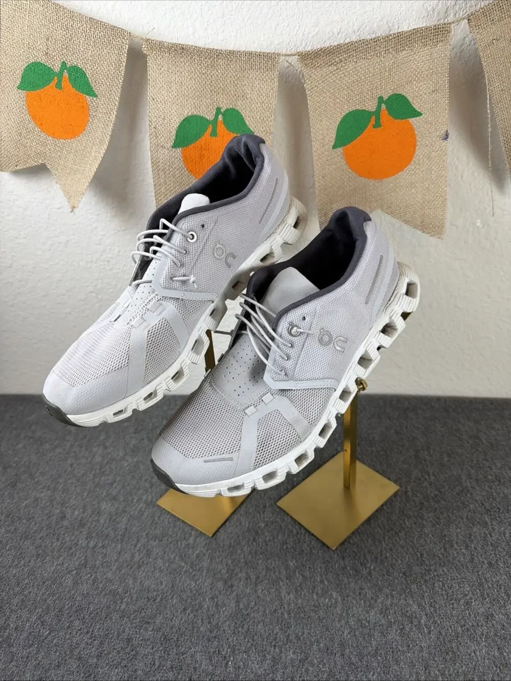 On Cloud Men’s Cloud 5 Running Shoes Glacier/White US 10.5 EU 44.5